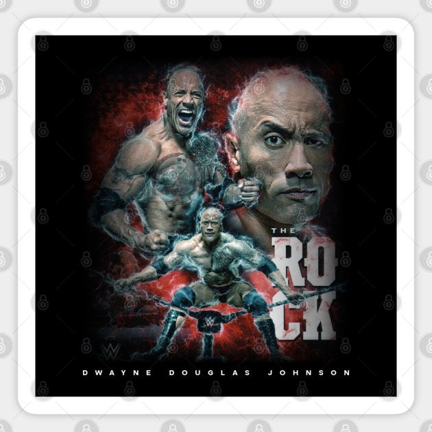 Wwe The Rock Magnet by Jandara